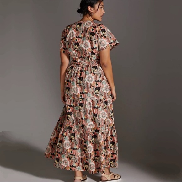NWT Anthropologie The Somerset Maxi Dress Size 2X - Picture 2 of 7